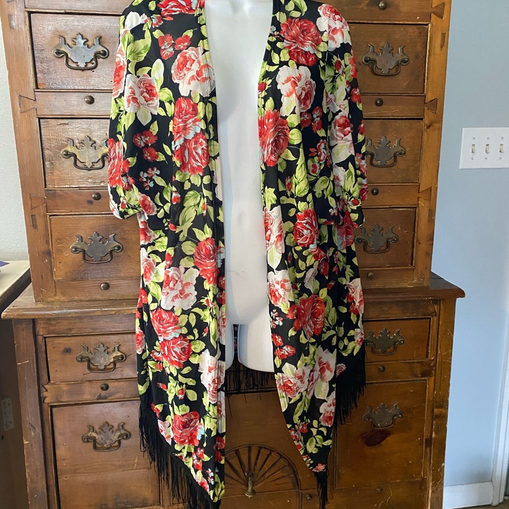 Floral Kimono Cardigan